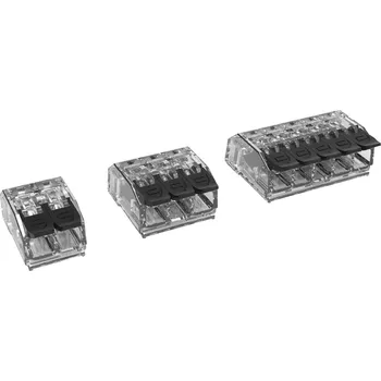 Degson DG221-5.6-02P-17-13A(H), kabelová svorka, 0.14-4.0 mm², kontakty 2, transparentní, černá, 1 ks