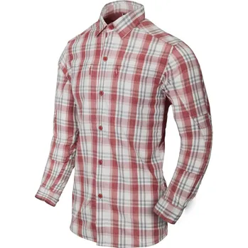 Pánská košile Košile HELIKON TRIP Shirt - Red Plaid 2XL