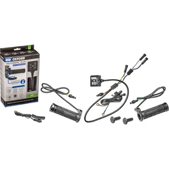Motodoplněk Gripy vyhřívané HOTGRIPS EVO Thermistor ATV, OXFORD (vč. ohřevu palce plynové páčky a samostatné regulace ohřevu páčky)