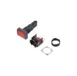 SCHNEIDER ELECTRIC Přepínač: tlačítkový Stab.pol: 1 NC 16mm červená LED pol: 2