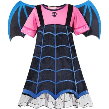 Karnevalový kostým Disney VAMPIRINA dětský kostým Varianta: Vampire Dress 1 (šaty a křídla), V E L I K O S T: 5-6T