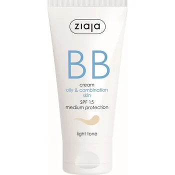Ziaja BB SPF 15 krém mastná a smíšená pleť 01 Light 50 ml