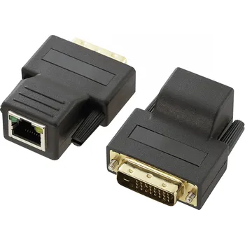 Renkforce DVI extender (prodloužení) přes síťový kabel RJ45 70 m