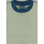 Dětské tričko PO-2016, hráškově zelená+modrá, vel. 128