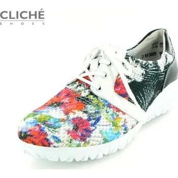 Dámské polobotky Květované tenisky, Havy vel 39 39