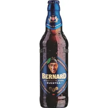 Pivo Bernard Free nealko švestka 0,5 l