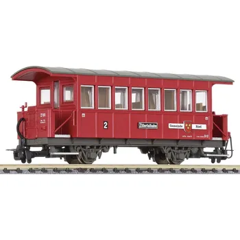 Modelová železnice Liliput L344358 Osobní vagon H0e na dráze s tallem Zillerod Obec Red