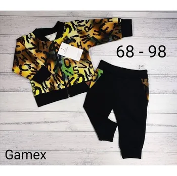 Kojenecká souprava Gamex Chlapecká teplákovka, komplet 21706 Rozměr: 86