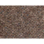 Zátěžový koberec Timzo New Techno 3517 hnědý Šíře role: 4 m Vzorek zdarma