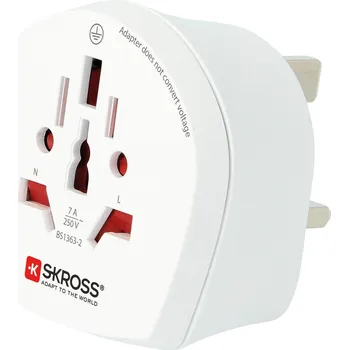Skross 1.500225-E cestovní adaptér CA W to UK (BS)