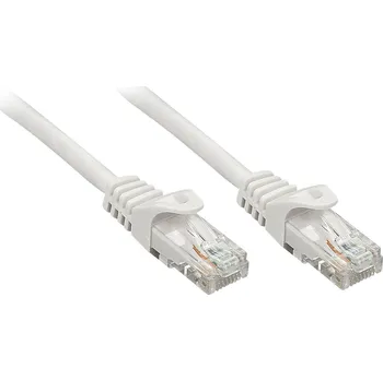 Datový kabel LINDY 48402 RJ45 síťové kabely, propojovací kabely CAT 5e U/UTP 2.00 m šedá 1 ks