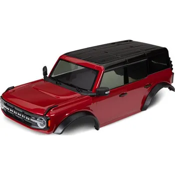 RC model auta Traxxas karosérie Ford Bronco 2021 červená