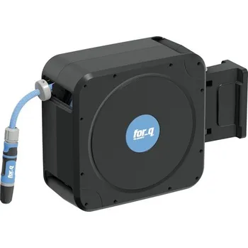 Zahradní hadice Naviják na hadici for_q FQ-WSB medium automatický nástěnný vč. hadice 20 m a příslušenství