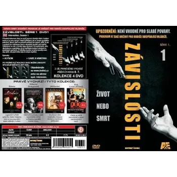 DVD film Závislosti, život nebo smrt Série 1 (8 DVD)