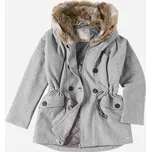 BENCH bunda - Argot Mid Grey Marl (GY001X) velikost: S