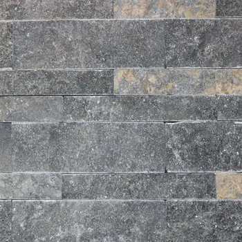 Obklad Přírodní obklad STONE mramor BLACK SPLITFACE Z MODEL 60 x 15 cm