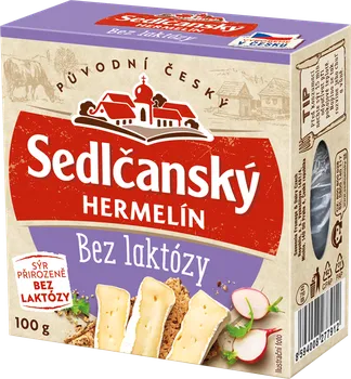 Sedlčanský hermelín bez laktózy 100 g