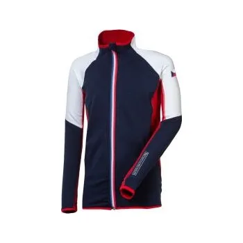 Chlapecká mikina Progress REPUBLICO JUNIOR modrá/ bílá/ červená 164; Modrá mikina + DÁREK DLE VÝBĚRU!