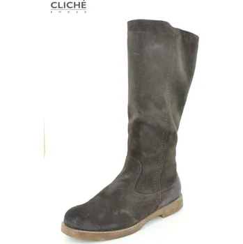 Dámské kozačky Kozačky Tamara 03 tmavě hnědá, vyteplené 39