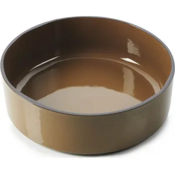 Talíř Talíř s vysokým okrajem Caractere Revol čokoládový 17 cm