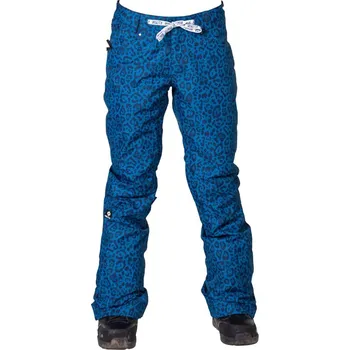 Snowboardové kalhoty NIKITA kalhoty - Cedar Slim Pant Blue Cheetah (BCH) velikost: XS