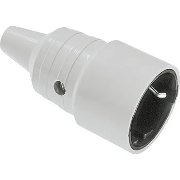 Elektrická zásuvka Bachmann 912.971 zásuvka plast 250 V šedá IP20