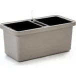 Truhlík samozavlažovací BERBERIS DUO Taupe (šedá) 80cm