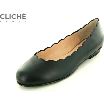 Dámské baleríny Elegantní černé baleríny Carla, poslední páry vel 38 38