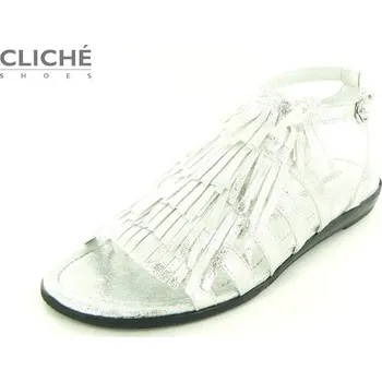 Dámské sandále Stříbrné sandálky Gerry Weber, třásně, Jody 06, vel 39, 40, 41 39