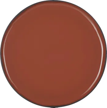 Talíř Servírovací talíř kulatý skořicový Cinnamon CARACTERE REVOL
