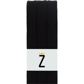 Tkaničky do bot Ploché tkaničky z bavlny, černá Délka: 100