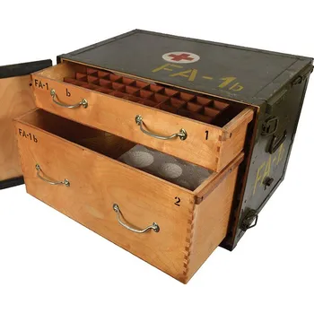 AČR Bedna dřevěná se dvěma zásuvkami AČR/ČSLA