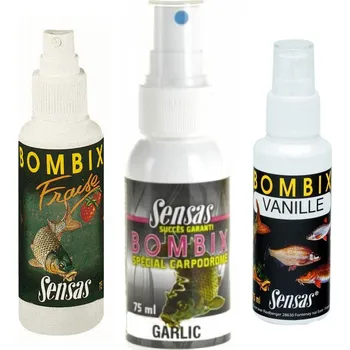 Návnadové aroma Sensas Bombix sprej 75ml Příchutě: Vanilka