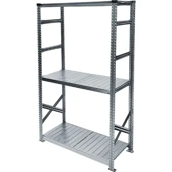 Dílenský regál Wexta Kovový policový regál, 1972x900x400 mm, 3 police, základní