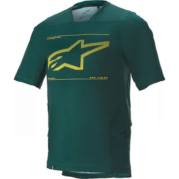 cyklistický dres Dres - ALPINESTARS Drop 6.0 SS 2020 - Atlantic XL