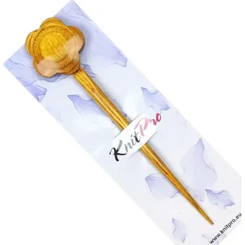 Nástroj na niť a příze Ozdobná jehla KnitPro Flora Symfonie - květ