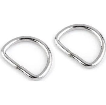 Kovový polokroužek šíře 12 mm