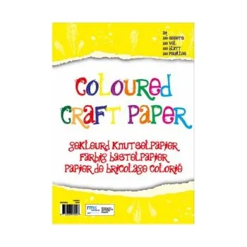 Barevný papír Grafix Barevné papíry A4 - 100 listů