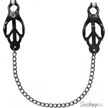 Clover svorky na bradavky s řetízkem