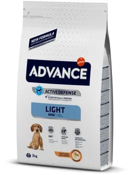 Krmivo pro psa ADVANCE Dog Mini Adult Light 3 kg