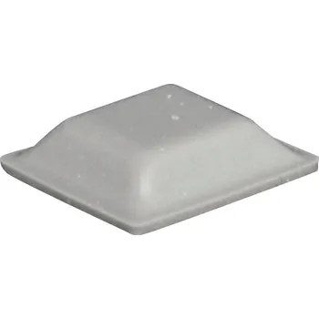 TOOLCRAFT PD2127G podstavná nožka přístrojová samolepicí, čtvercová šedá (d x š x v) 12.7 x 12.7 x 3.1 mm 1 ks