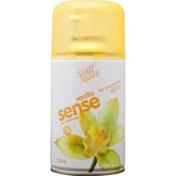 Osvěžovač vzduchu WELL DONE SENSE Vanilla univerzální náplň 250 ml /12 do osvěžovače vzduchu