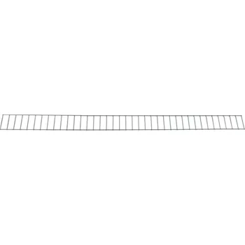 Příslušenství pro plot Horní uzavření gabionové zídky Zenturo, 115 x 1900 mm, antracit, pozinkované, poplastované