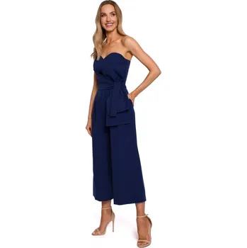 Dámský overall M571 Kombinéza bez ramínek - tmavě modrá EU S