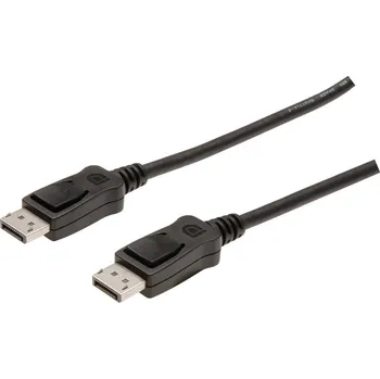 Audio kabel Digitus DisplayPort kabel Konektor DisplayPort, Konektor DisplayPort 2.00 m černá AK-340103-020-S Kabel DisplayPort