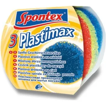 Drátěnka Spontex drátěnky plastové Plastimax 3 ks