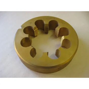 Závitořezný nástroj Ruční závitová kruhová čelist G 1 1/2" HSS TiN CSN 223212