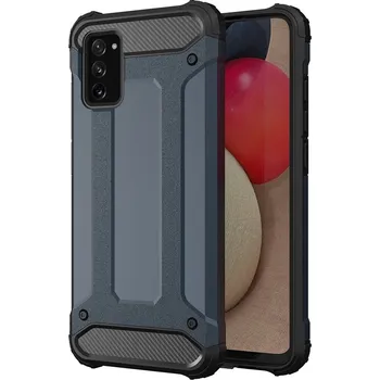 Pouzdro na mobilní telefon Beweare Armor kryt na Samsung Galaxy A02s - modrý