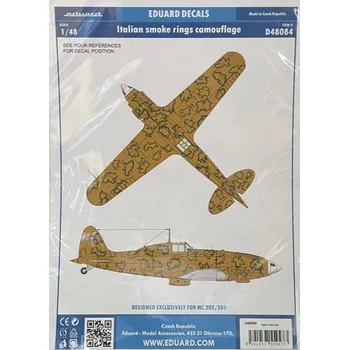 Plastikový model 1/48 Decals Italian smoke rings camouflage