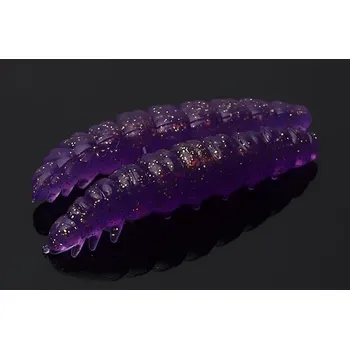 Umělá nástraha Libra Lures LARVA Purple with Glitter